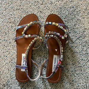Steve Madden Jeweled Sandals